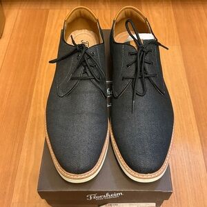 Florsheim Men's Black and Tan Derby Shoes